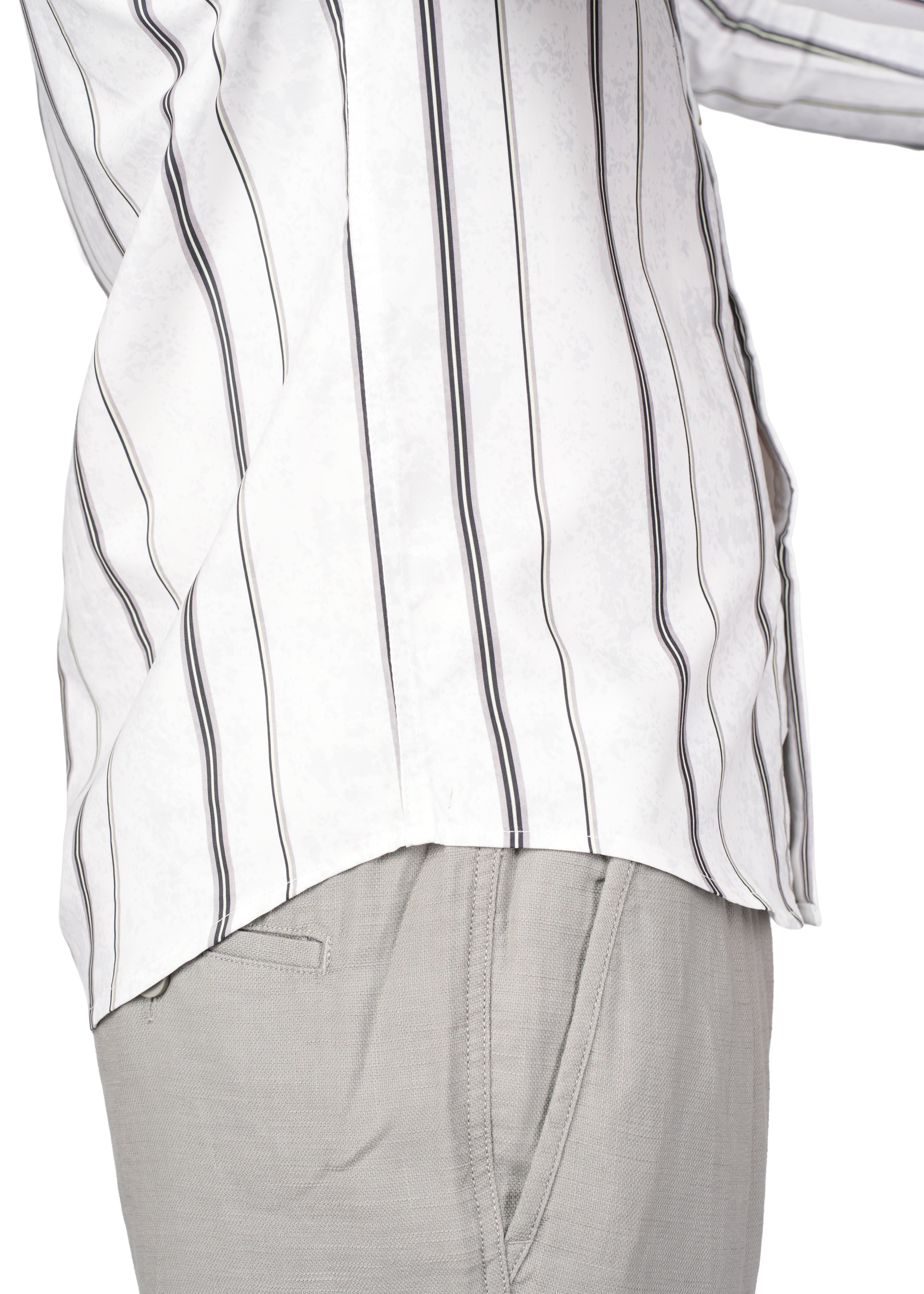 WHITE N BLUE SMOKE STRIPE
