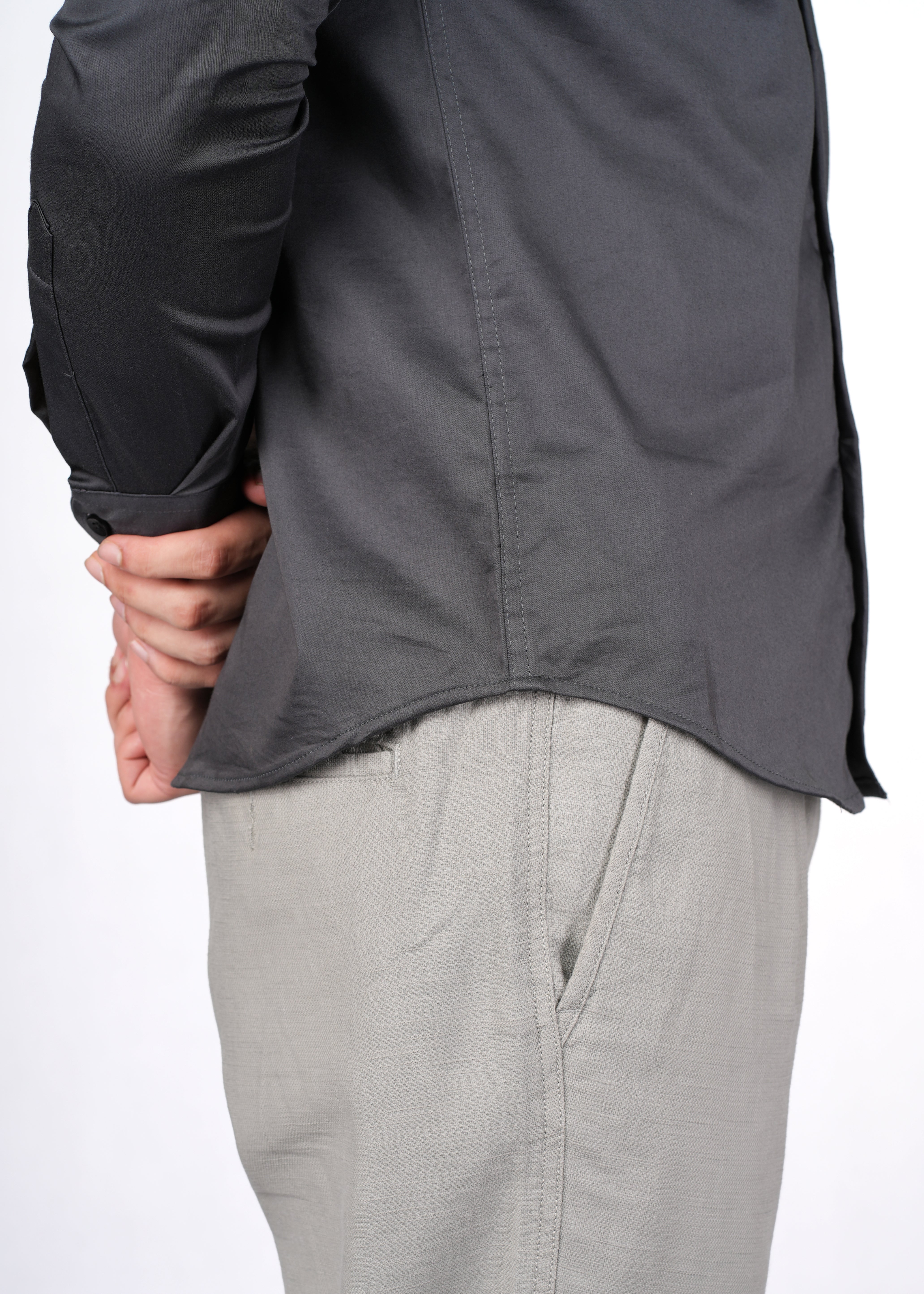 DARK GREY STAIN LYCRA