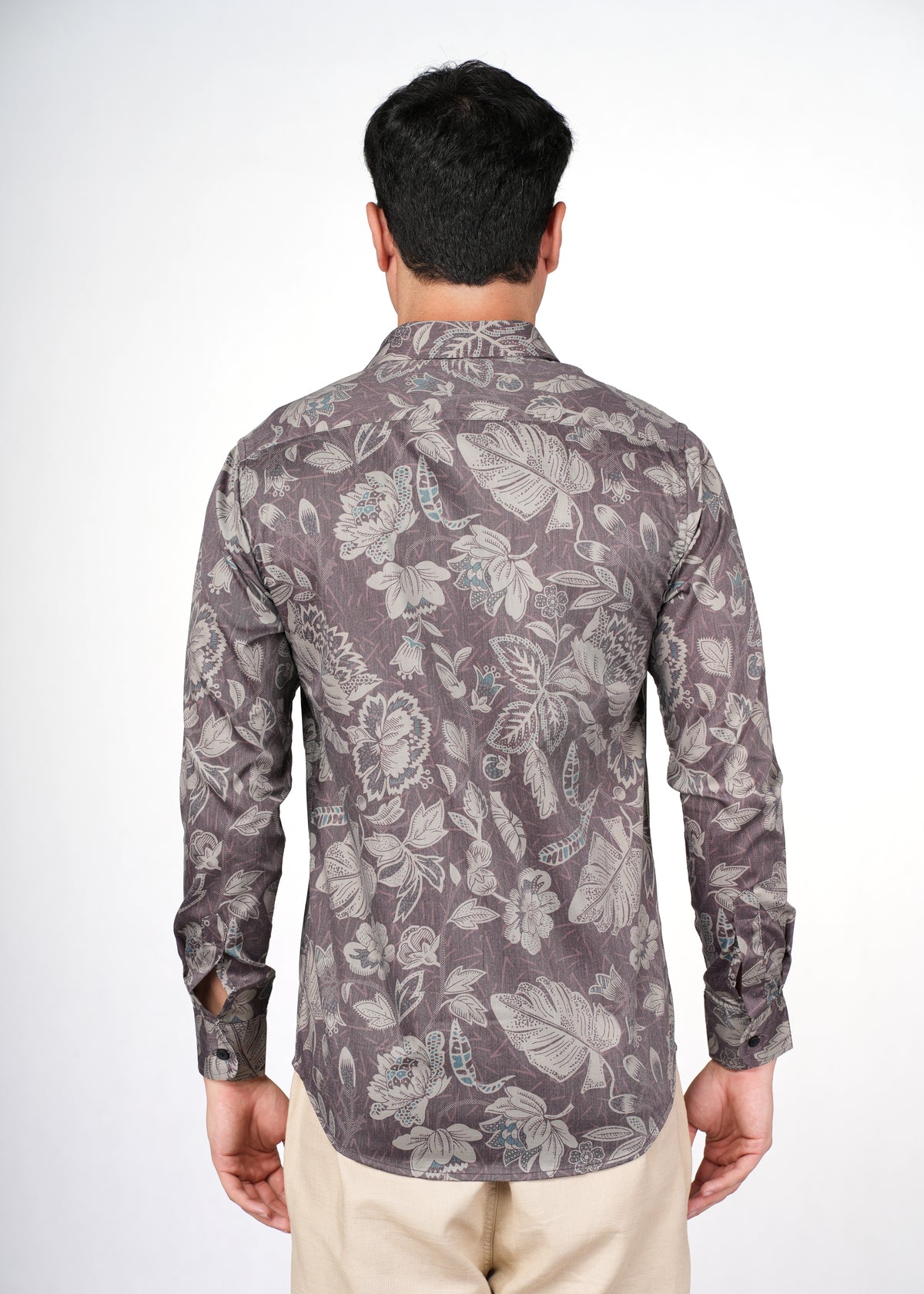 BROWN FLORAL